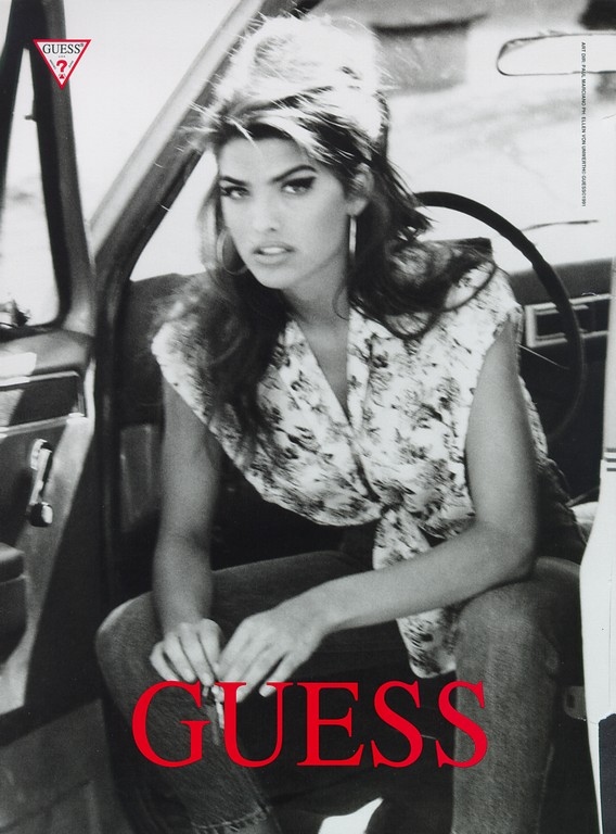 Paul Marciano, guess ad with Shana Zadrick