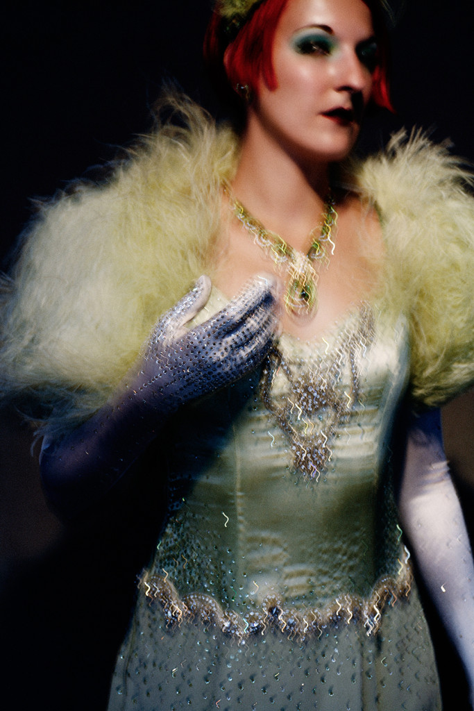 Adrian Buckmaster photography, Gin Minsky, Burlesque performer
