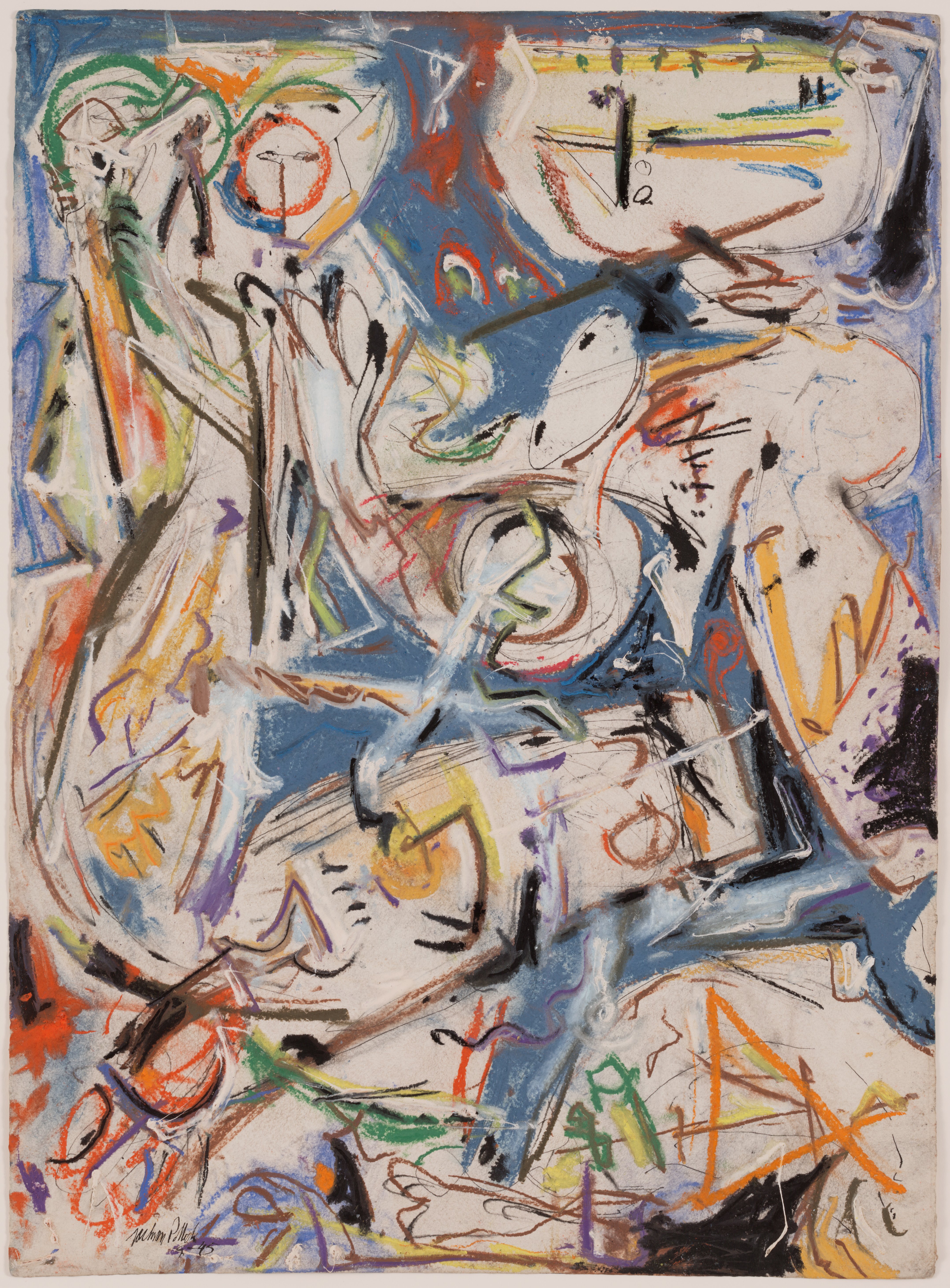 jackson pollock, abstract painting