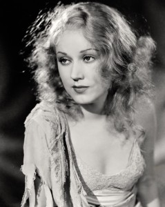 fay wray, black and white portrait