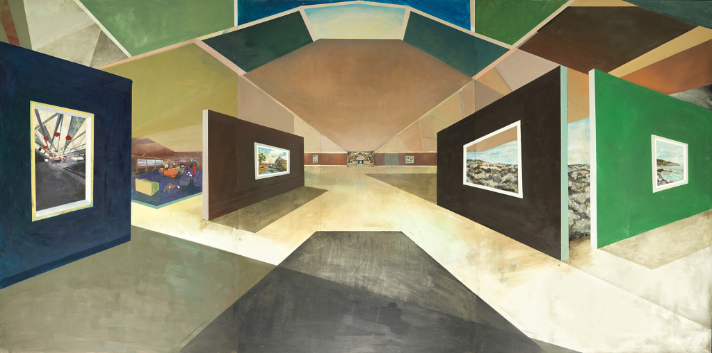 gallery openings, William Wegman, oil painting