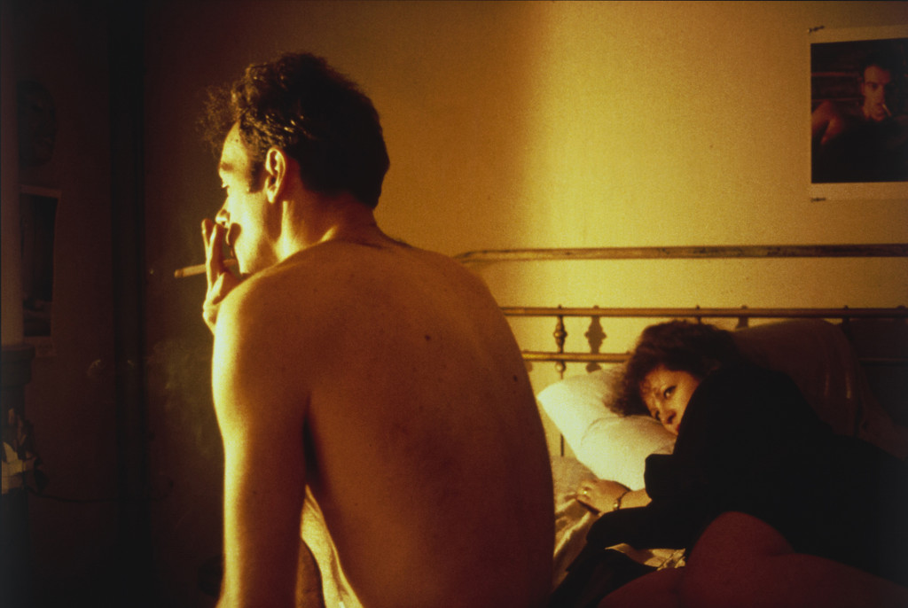 Nan Goldin photography, moma, Nan and Brian in Bed, New York City