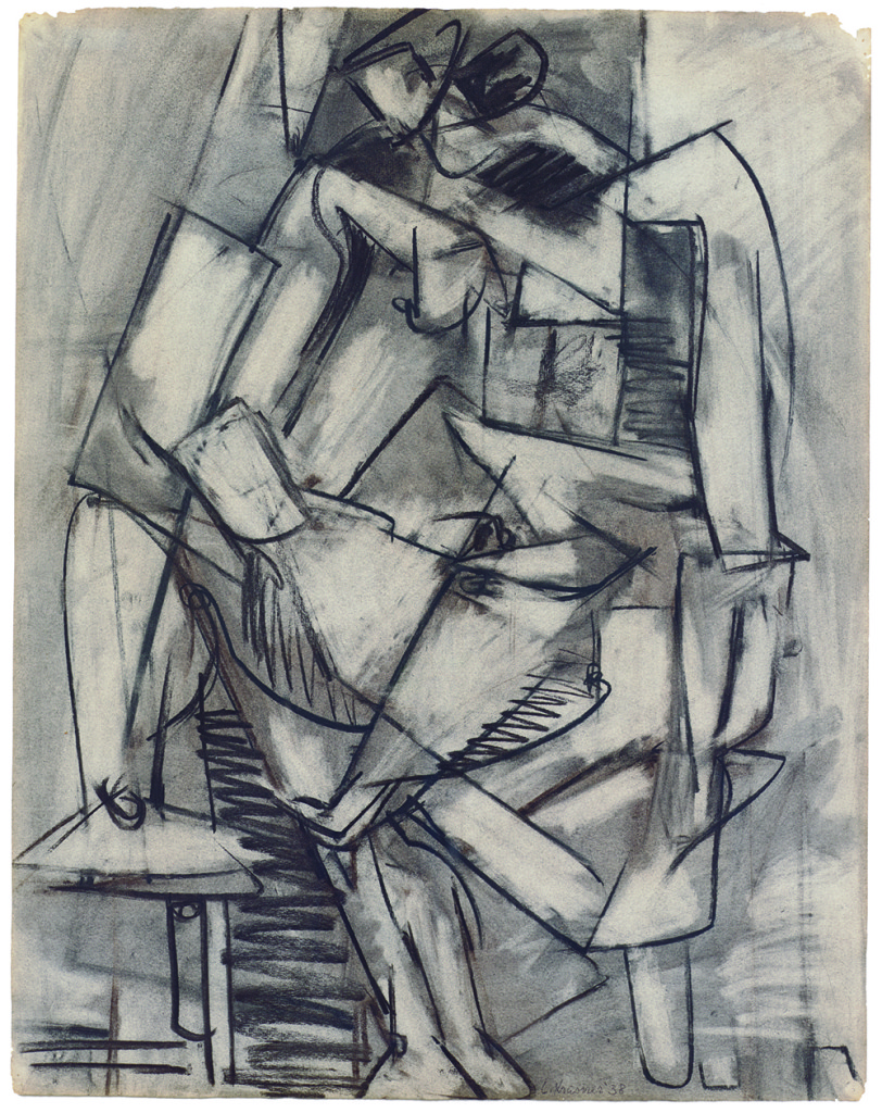 Lee Krasner, Robert Miller Gallery, abstract painting untitled