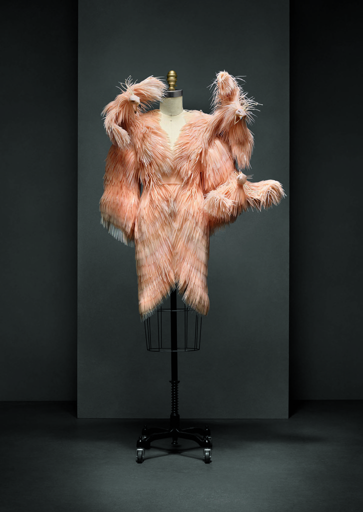 Manus x Machina, fashion technology, The Metropolitan Museum of Art, pink flamingo dress