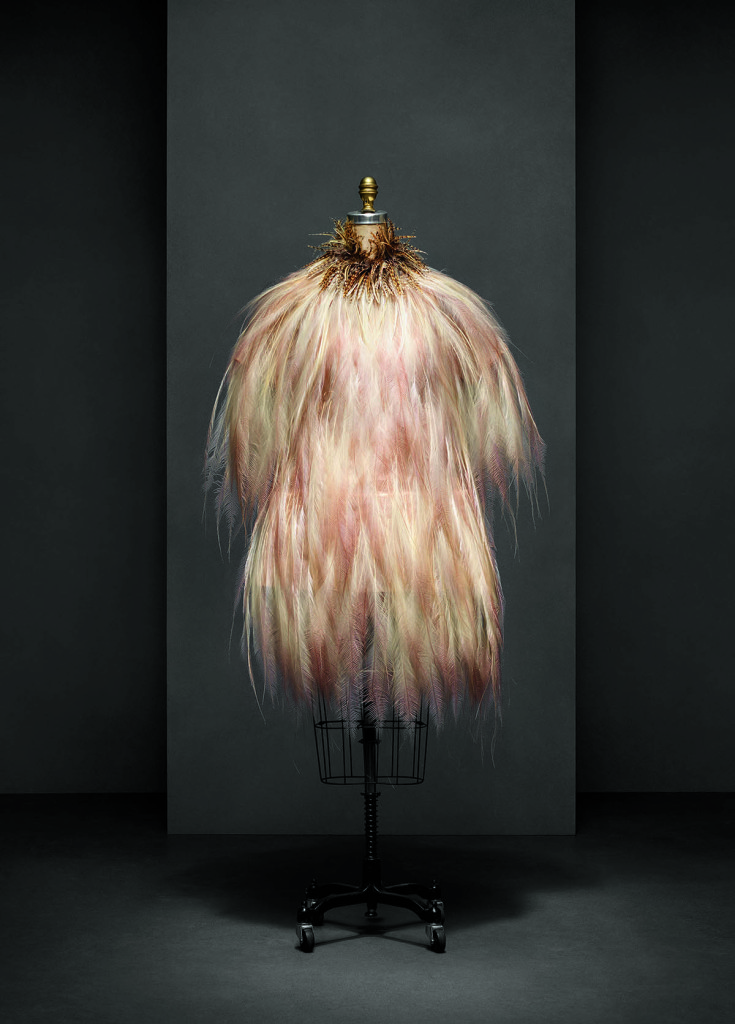 Manus x Machina, fashion technology, The Metropolitan Museum of Art, pink feathered top