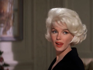 marilyn monroe sticking tongue out, something's gotta give