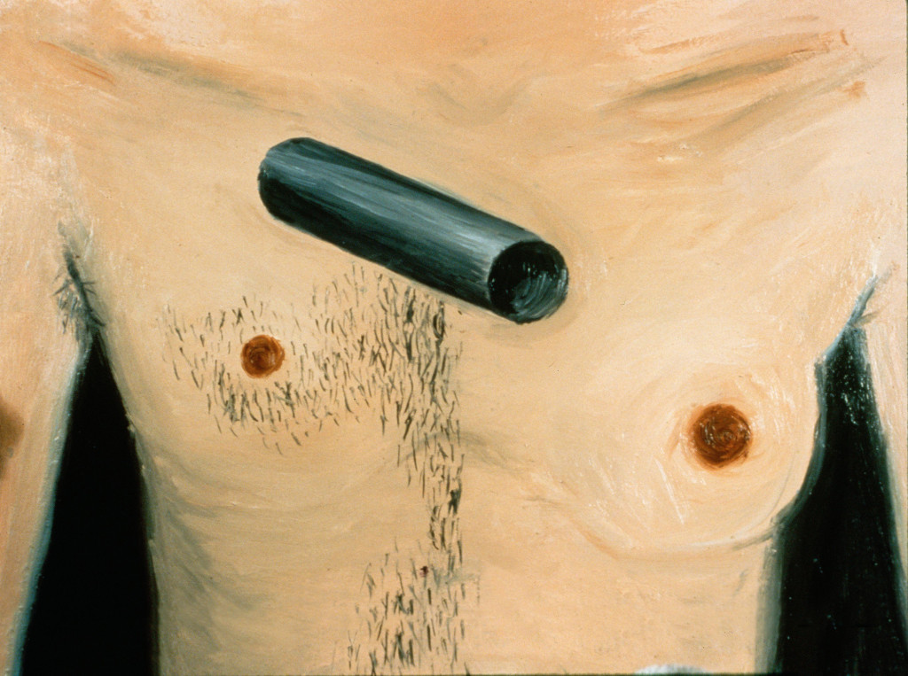 robert gober slides of a changing painting