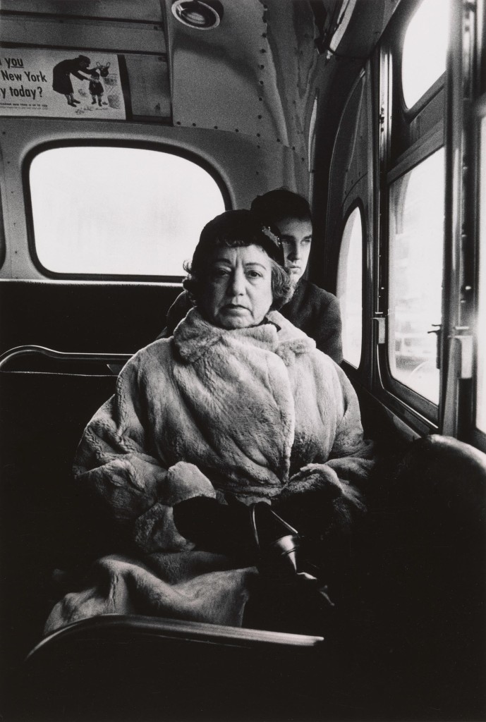 Diane Arbus. Lady on a bus, N.Y.C. 1957. ©The Estate of Diane Arbus, LLC. All Rights Reserved