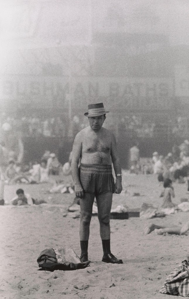 Diane Arbus. Man in hat, trunks, socks and shoes, Coney Island, N.Y. 1960. ©The Estate of Diane Arbus, LLC. All Rights Reserved
