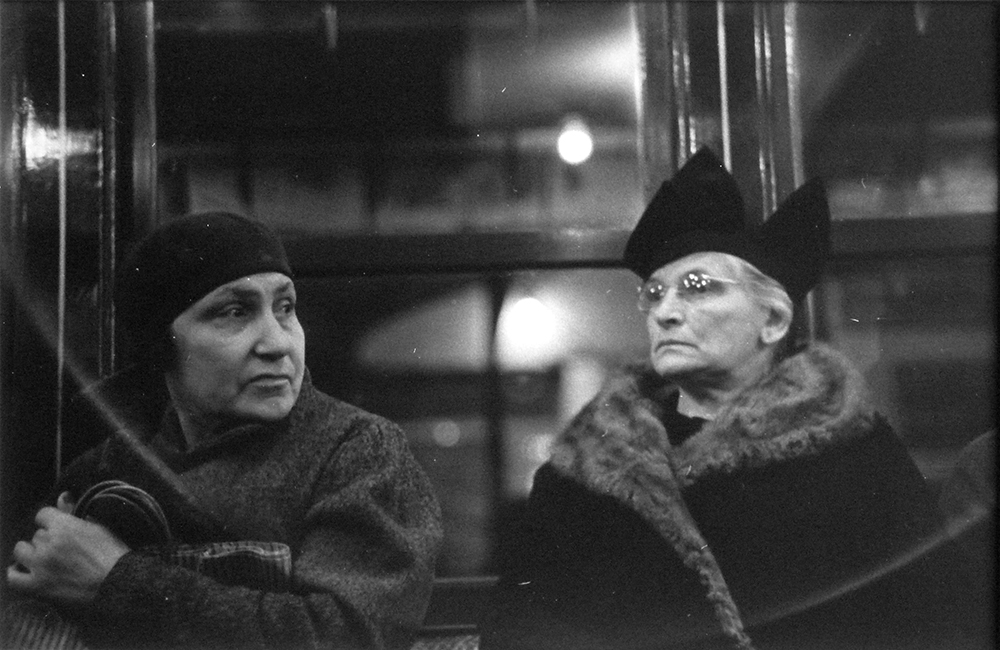 Walker Evans photography at The High museum of art Atlanta, Subway Portrait