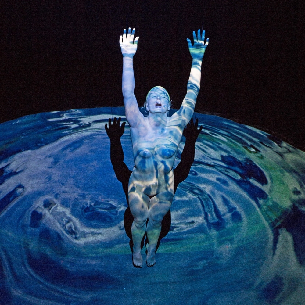 Carole A. Feuerman at the c24 gallery, Birth / Geyser