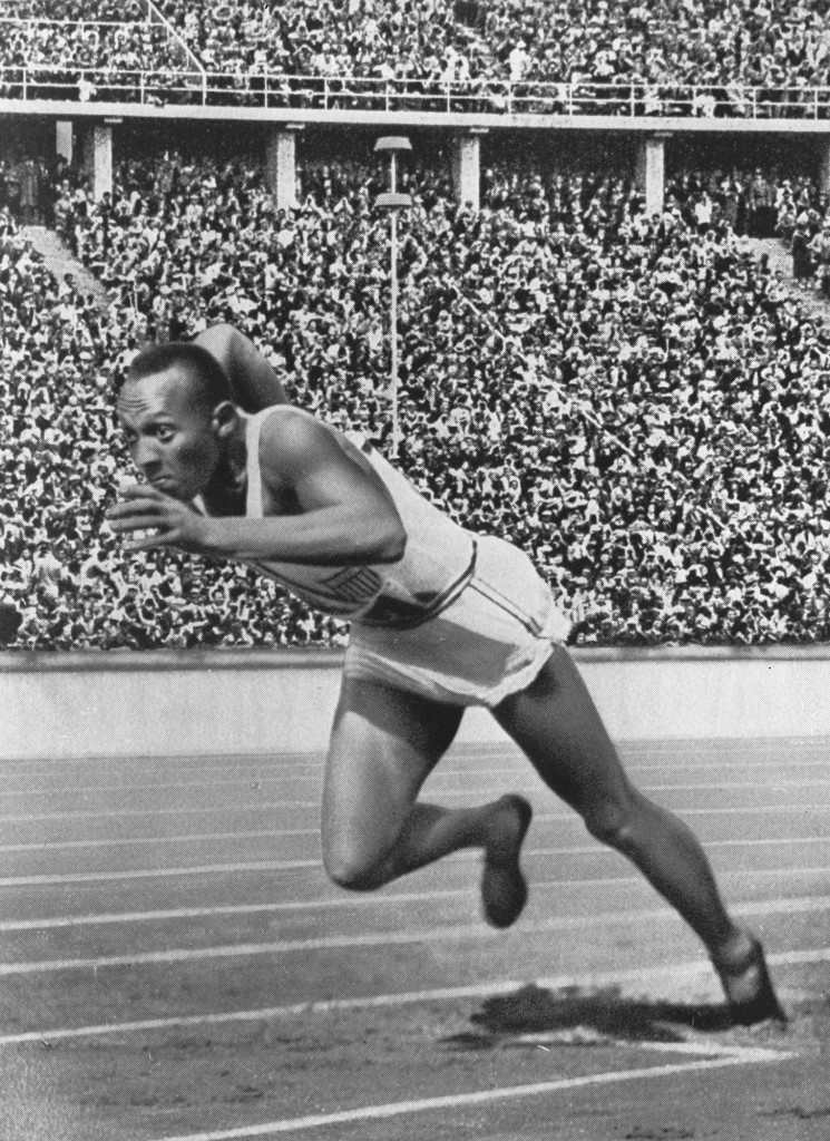 Jesse Owens Berlin, 1936 Photo: Public Domain