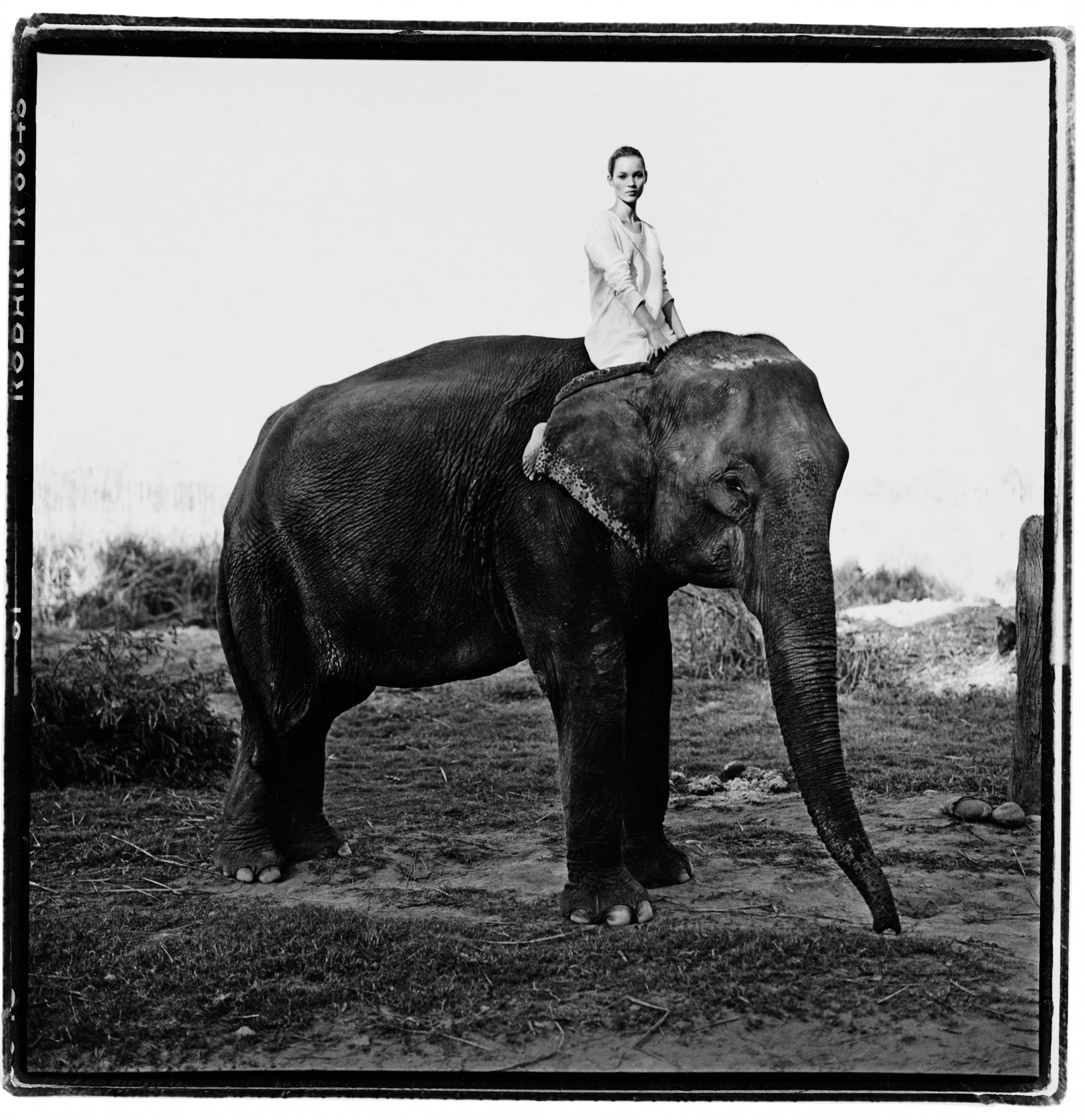 Kate Moss, 1993, Nepal.