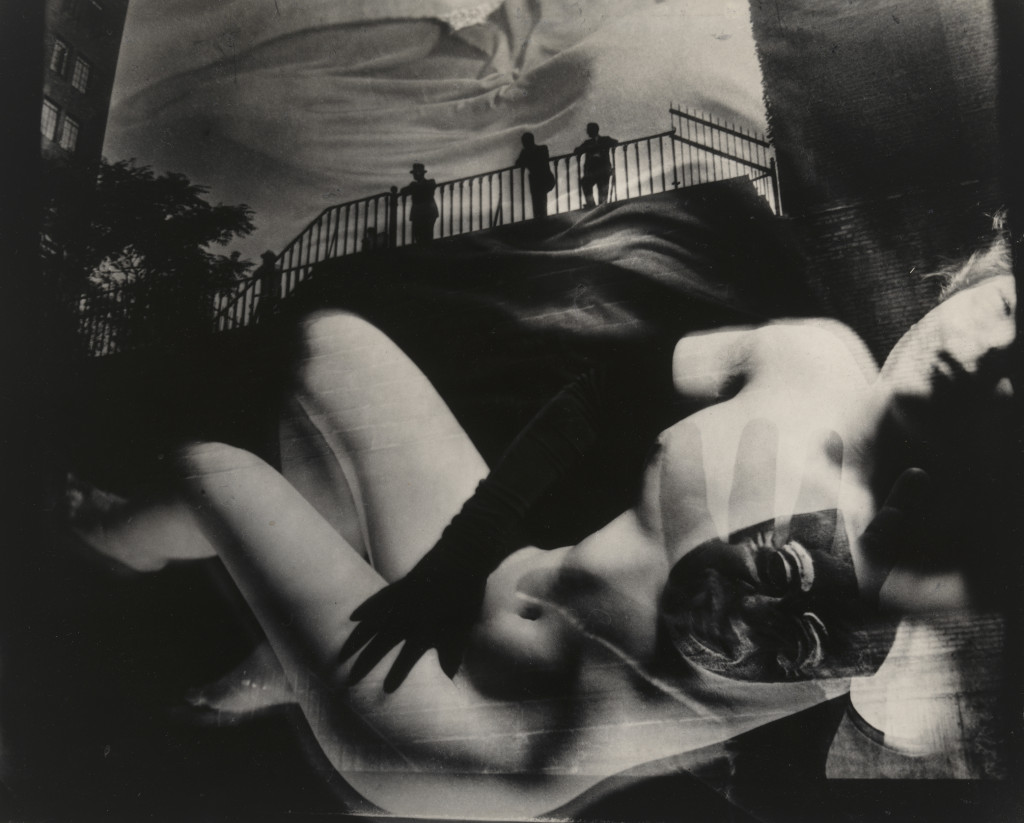 Exhibition of the Witch (c. 1948) by Val Telberg. Gelatin silver print, 10 15/16 x 13 3/4". The Museum of Modern Art, New York. © 2016 Estate of Val Telberg.