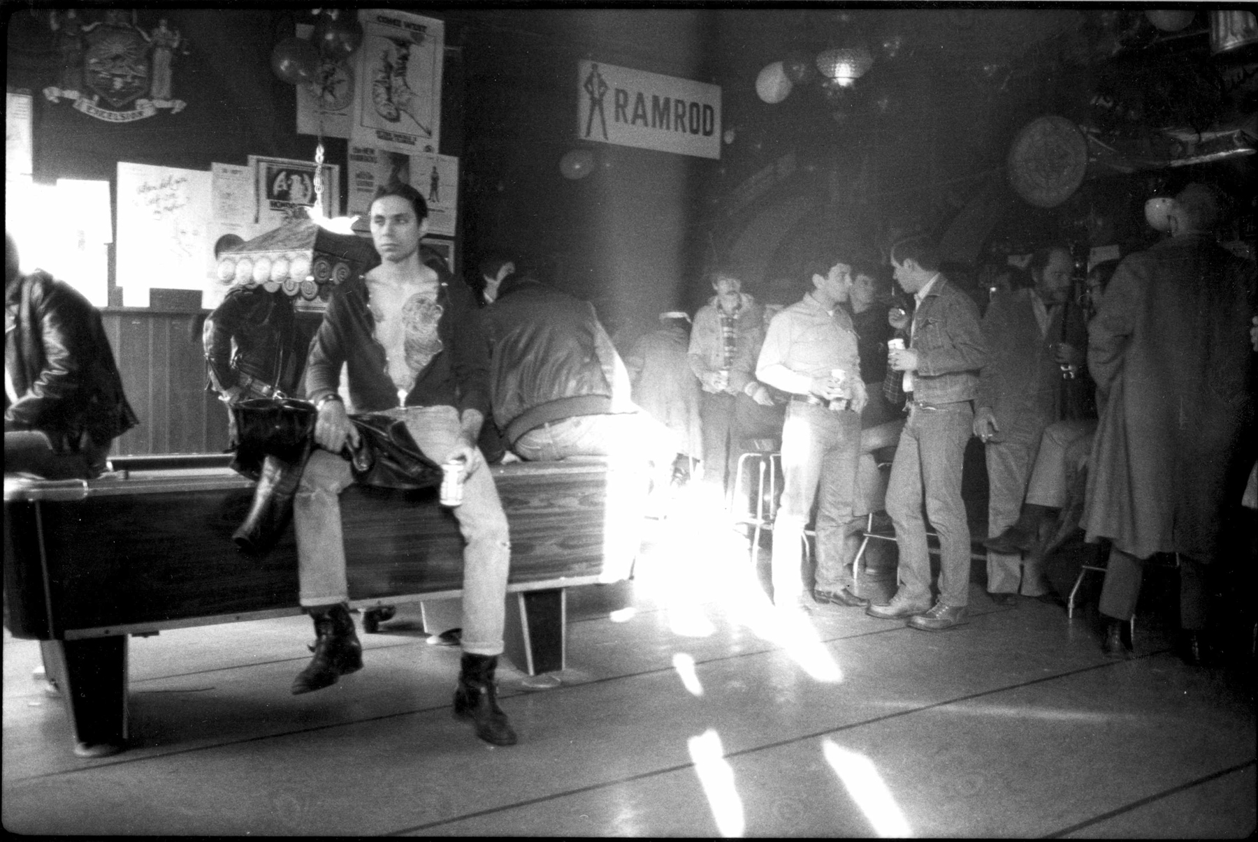 Charley Inside Ramrod (c. 1976), photo by Leonard Fink. Courtesy LGBT Community Center National History Archive.