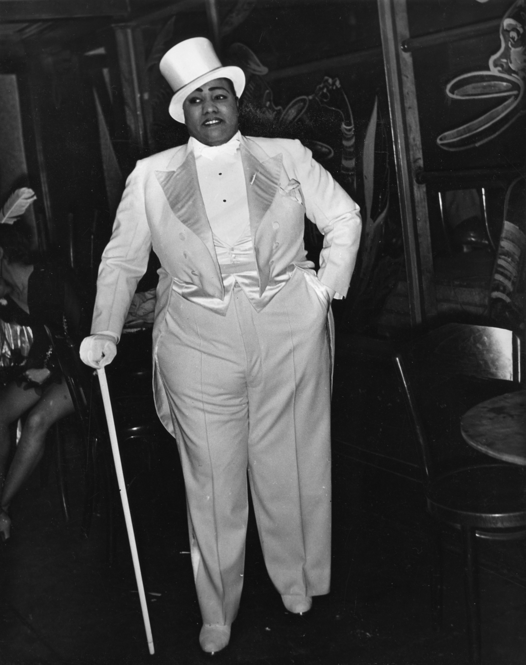 Gladys Bentley at the Ubangi Club in Harlem (early 1930s), photo by Sterling Paige. Courtesy of the Visual Studies Workshop, Rochester, NY.