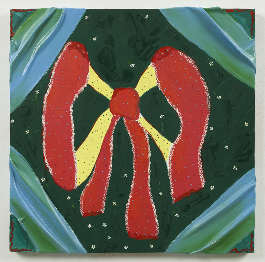One of the Beaux Paintings (#4) by Ree Morton (1975). Collection Museum of Contemporary Art Chicago, the Pritzker Traubert Visionary Art Acquisition Fund.