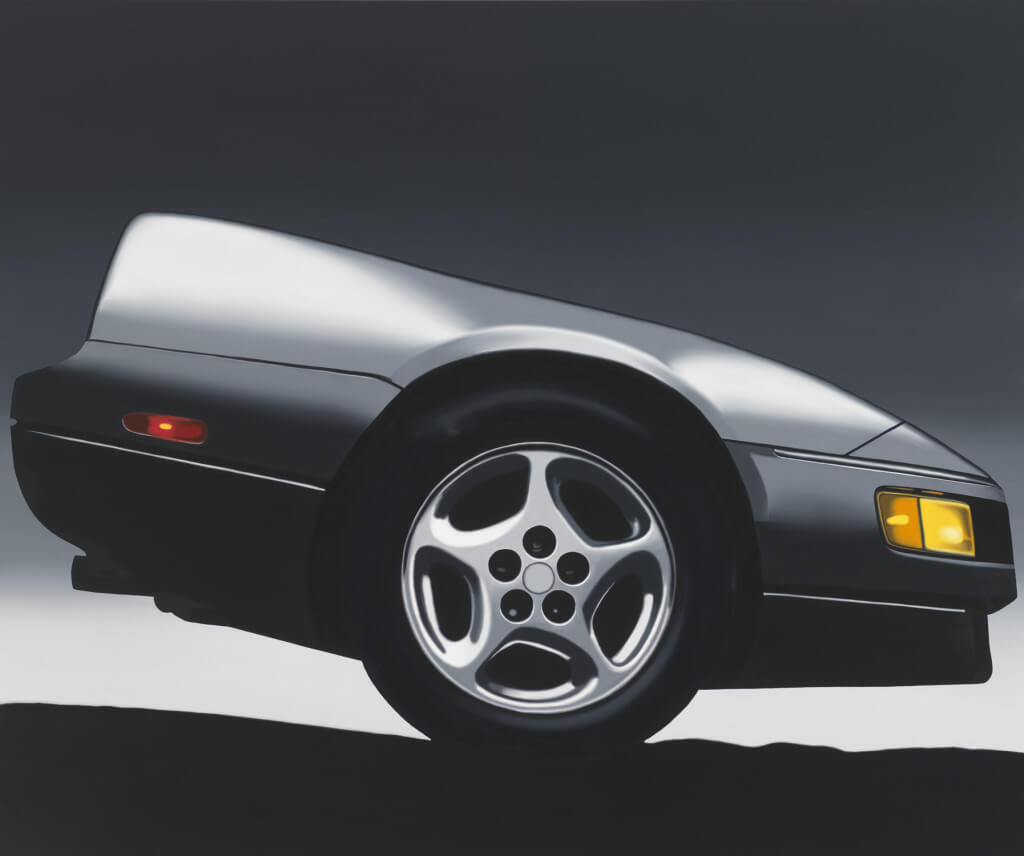 NY Z (19890 by Peter Cain. Oil on canvas 58 1/4 × 70 1/8 inches. Purchase with funds from the Painting and Sculpture Committee. 
