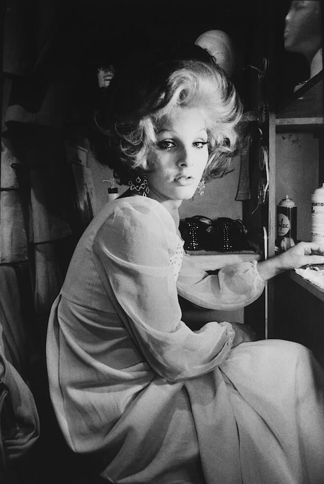 Michelle, “C’est La Vie” Club, North Hollywood, 1972. Vintage gelatin silver print. 12 x 9”. 