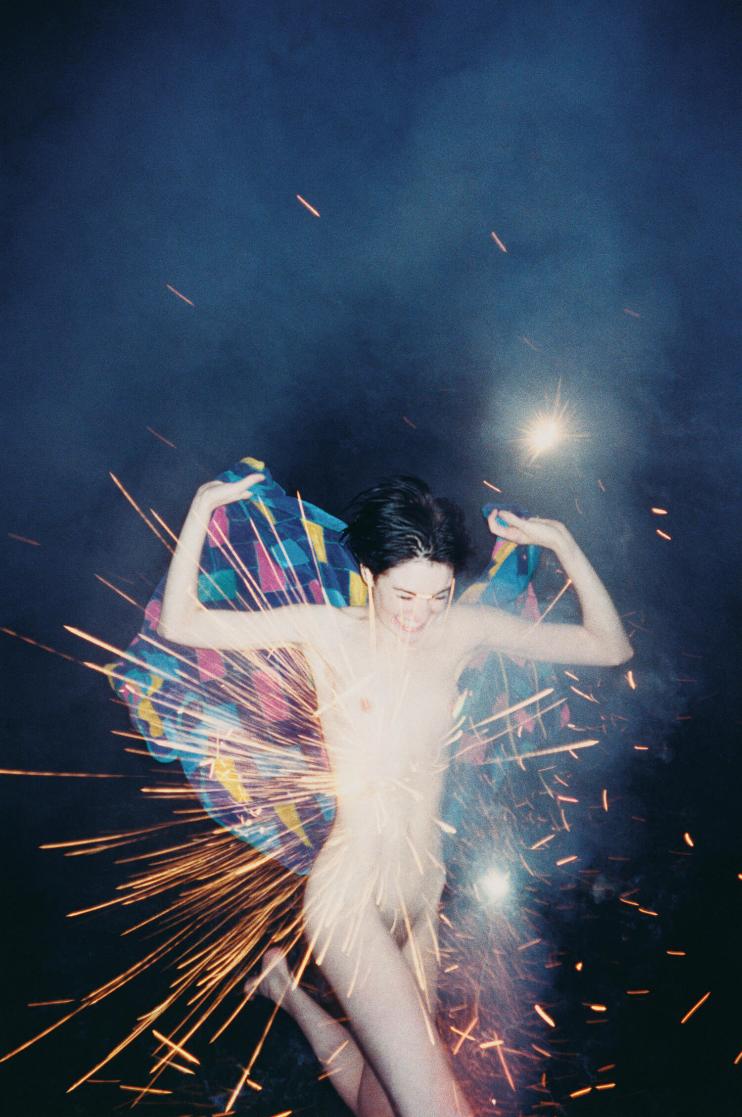 Fireworks, 2002. C-print, 40 x 30 inches. © Ryan McGinley.