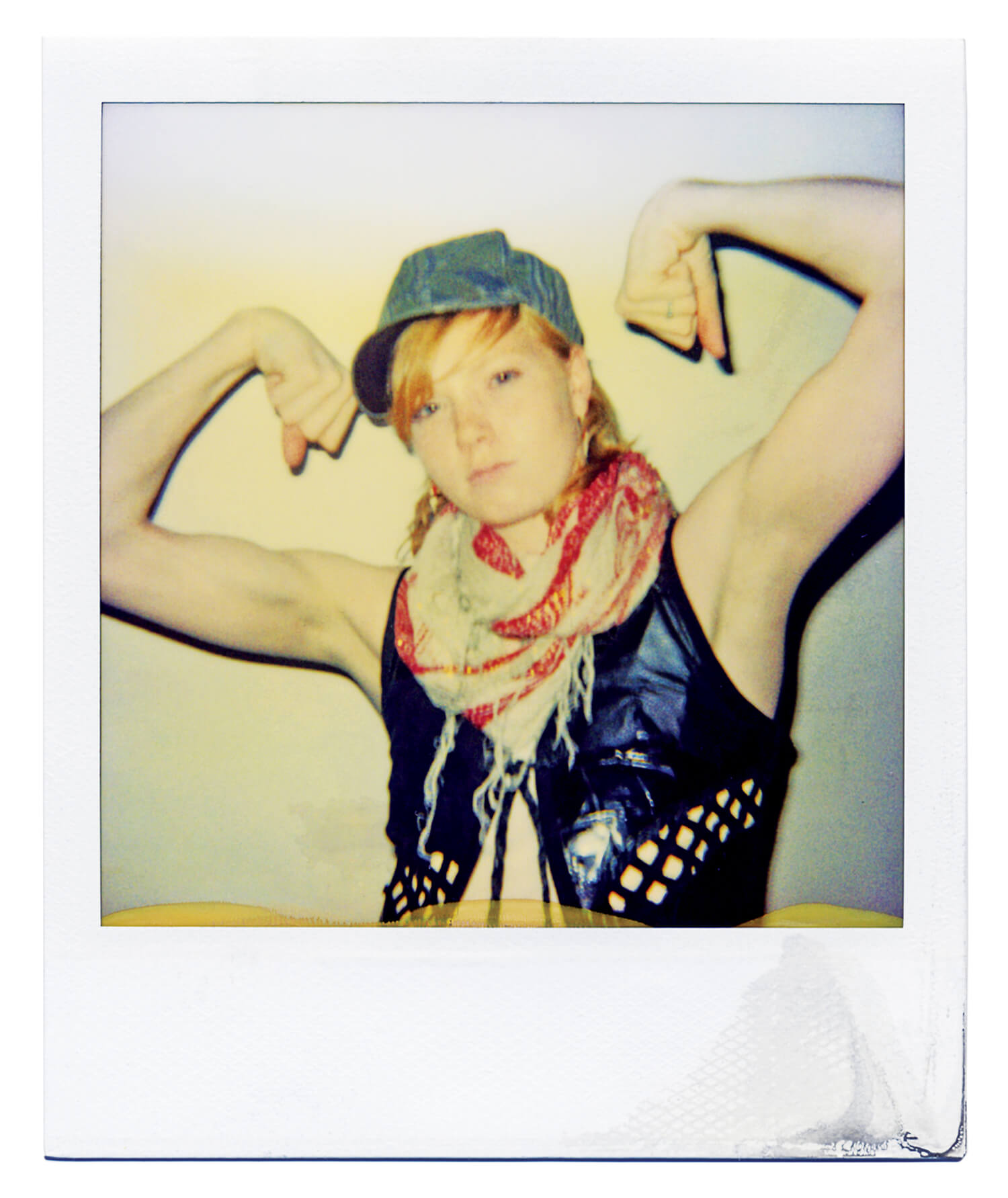 Lizzy 2002. Polaroid. © Ryan McGinley.