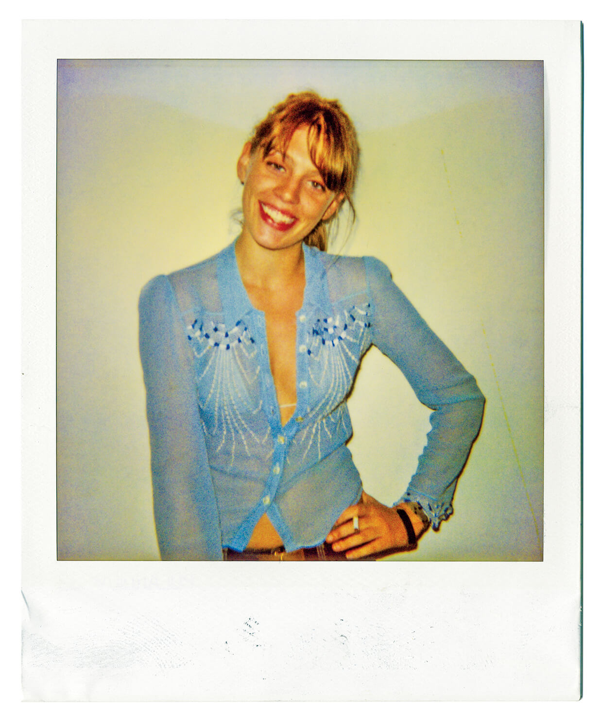 Raina 2001. Polaroid. © Ryan McGinley
