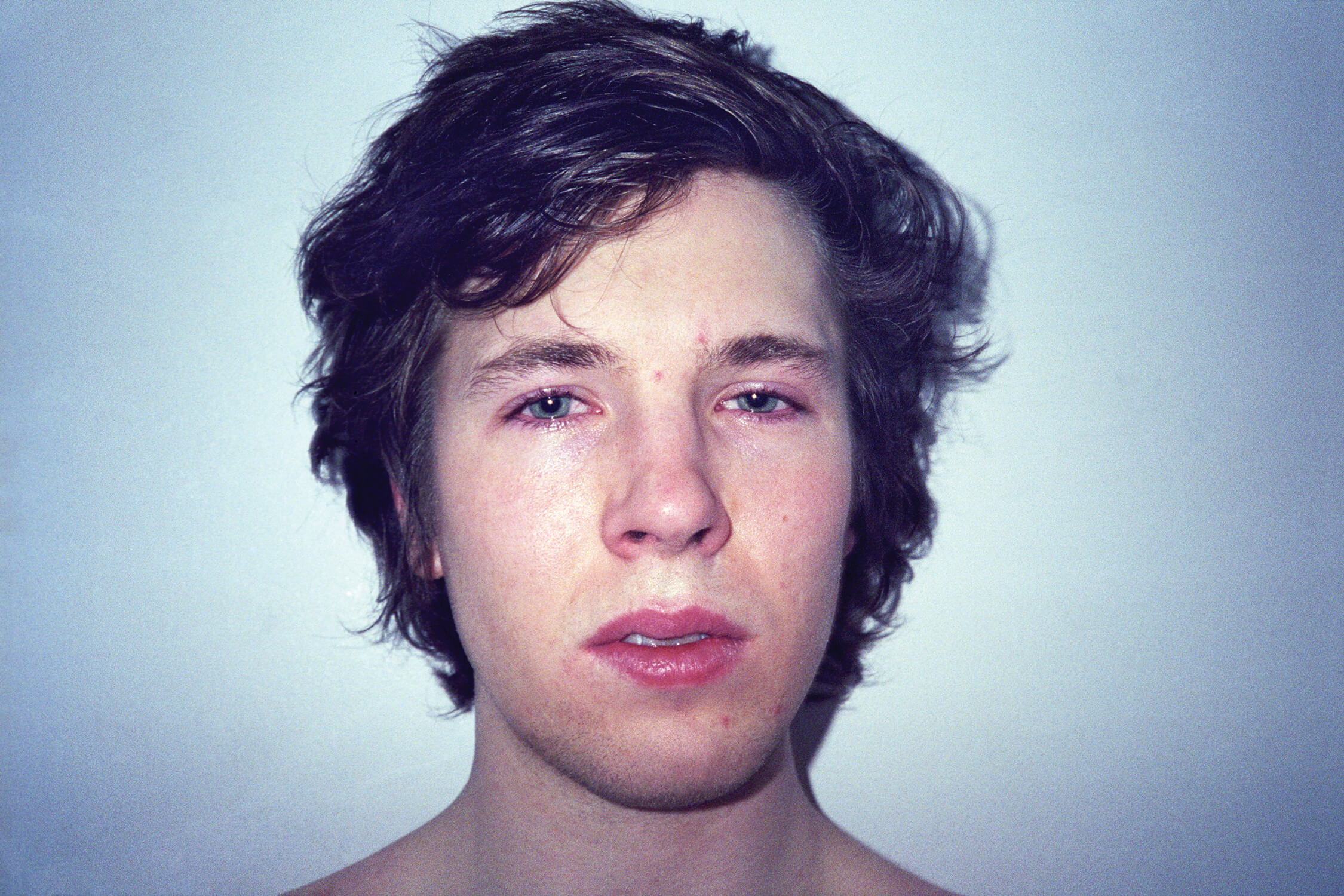 Self Portrait (Crying), 2001. C-print, 16 x 24 inches. © Ryan McGinley.