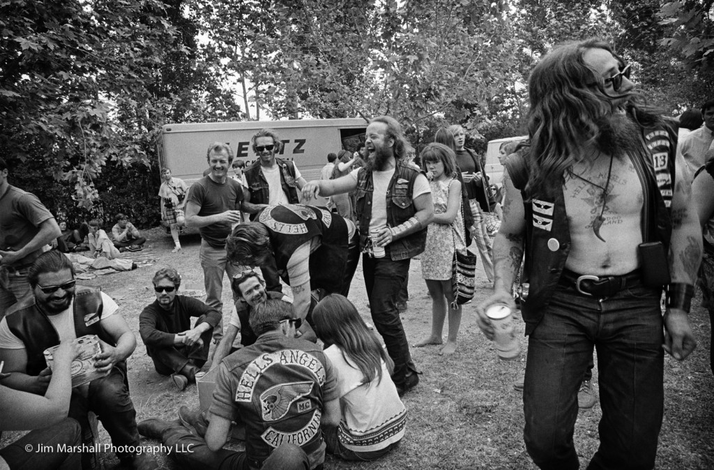 Hell’s Angels New Years Day Wail, Golden Gate Park, San Francisco, CA 1967. © Jim Marshall Photography LLC.