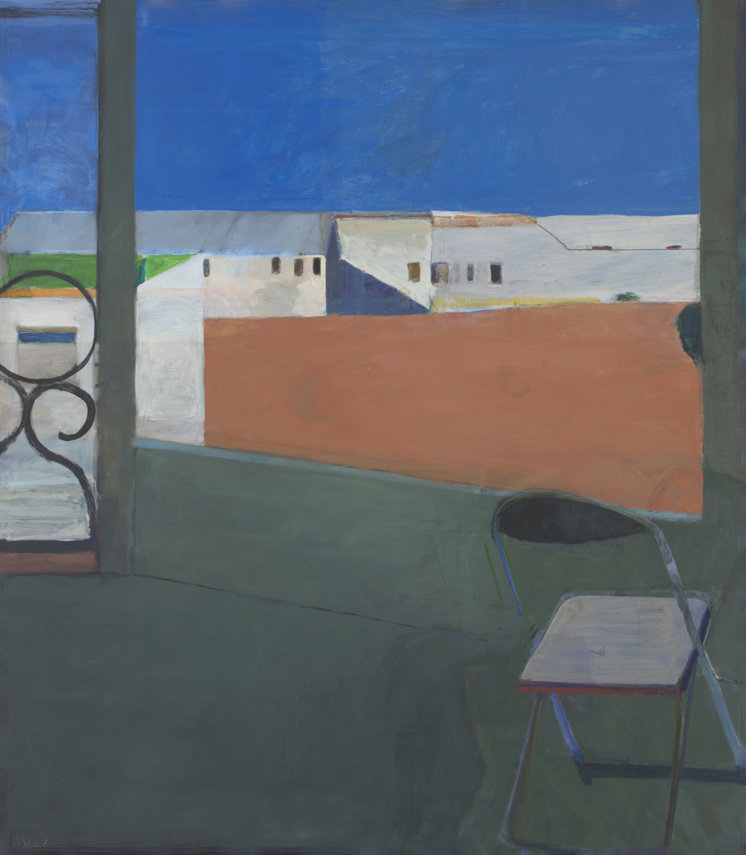 Richard Diebenkorn, Window, 1967; oil on canvas; Iris and B. Gerald Cantor Center for Visual Arts at Stanford University; © the Richard Diebenkorn Foundation.