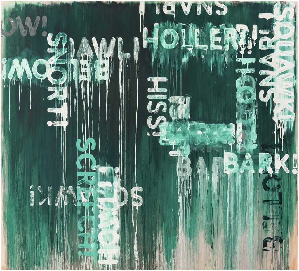 Howl! (2016). oil on canvas. 78 x 86 inches.