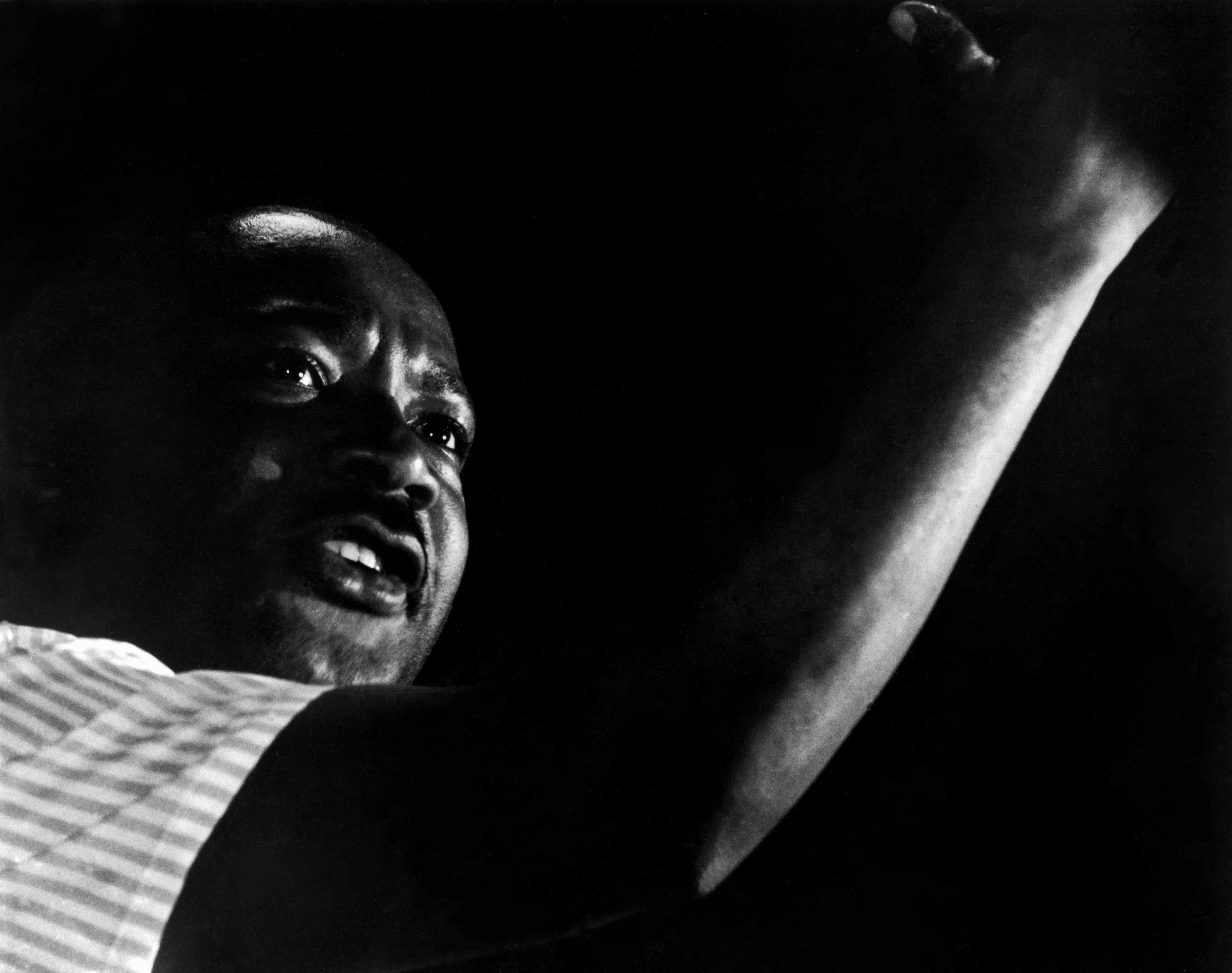 Martin Luther King Jr. in HARRY BENSON: SHOOT FIRST, a Magnolia Pictures release. Photo courtesy of Magnolia Pictures. Photo Credit: © Harry Benson.