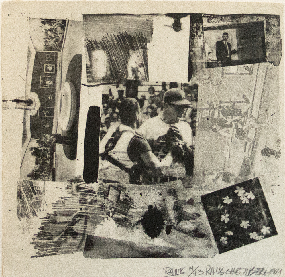 Rank, (1964). Lithograph. 16 x 16". Edition 43.