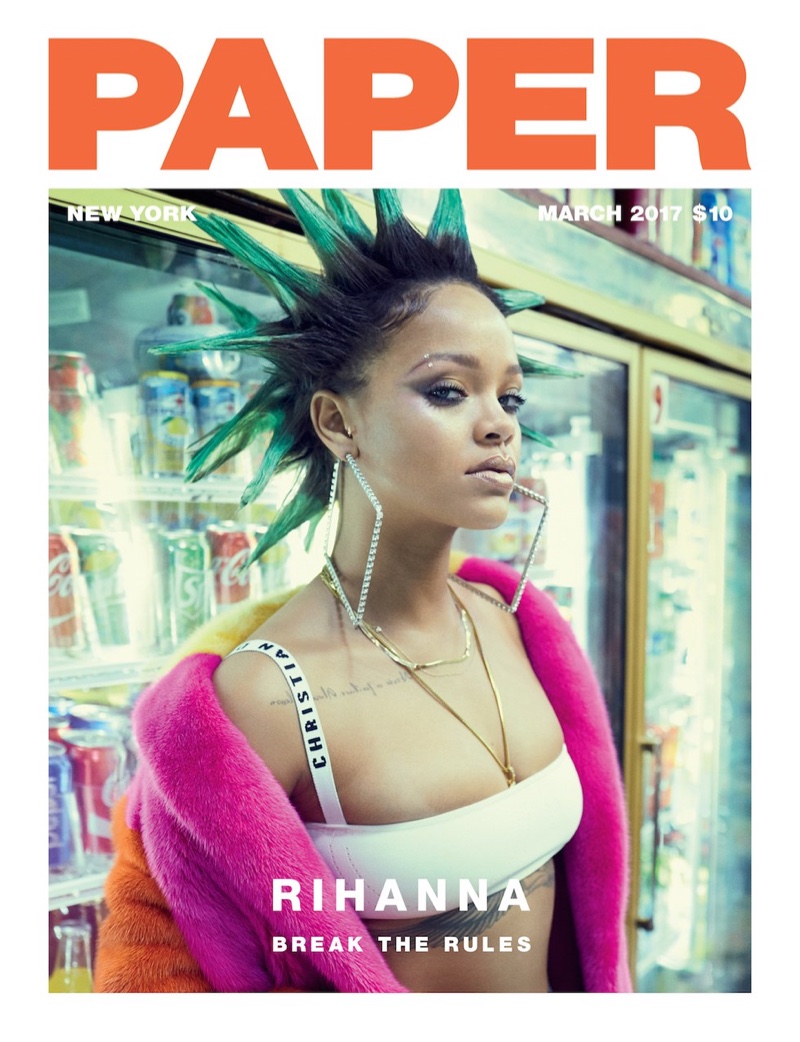 Paper, March 2017. Photo by Sebastian Faena.