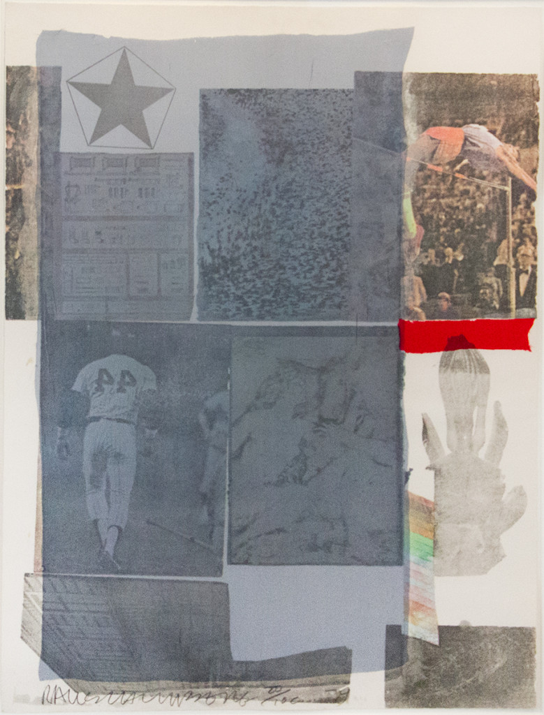 Back Out, (1979). Collage & Transfer. 30 x 23". Edition 100.