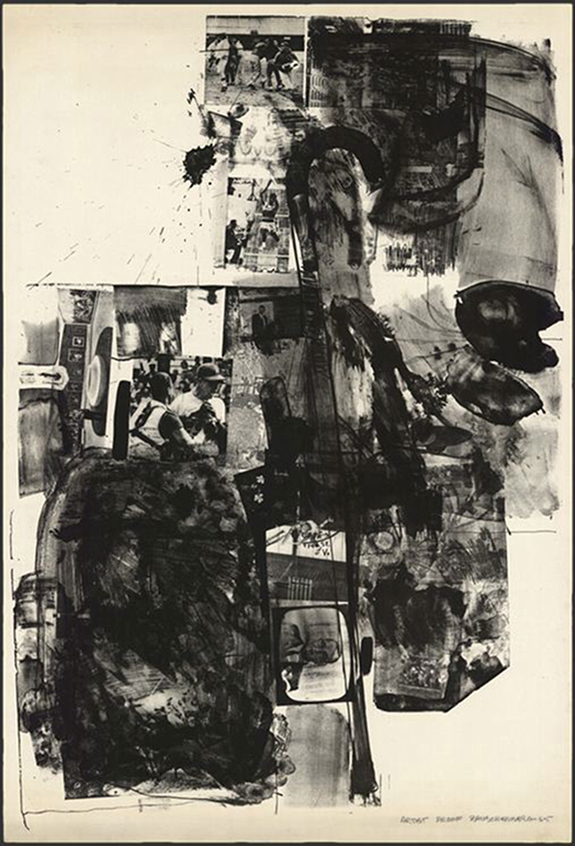 Post Rally, (1965). Lithograph. 46 in. x 31 1/2”. Edition 42.