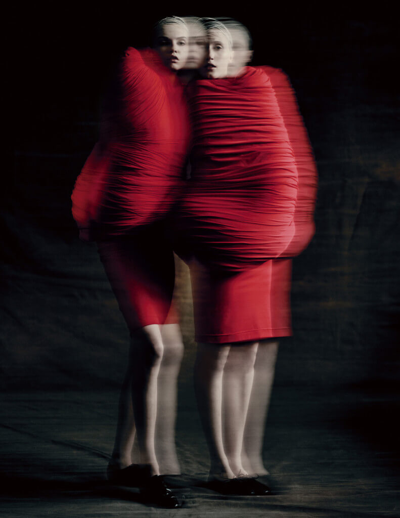 Body Meets Dress–Dress Meets Body, spring/summer 1997; Courtesy of Comme des Garçons. Photograph by © Paolo Roversi; Courtesy of The Metropolitan Museum of Art.