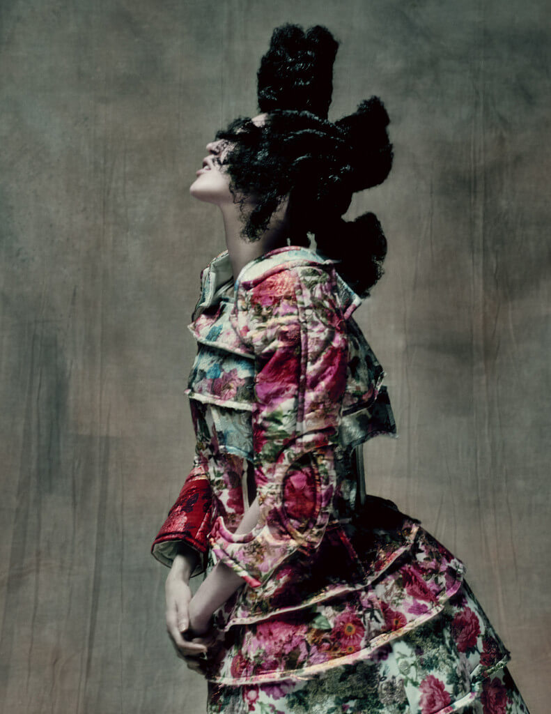 18th Century Punk, autumn/winter 2016–17; Courtesy of Comme des Garçons. Photograph by © Paolo Roversi; Courtesy of The Metropolitan Museum of Art.