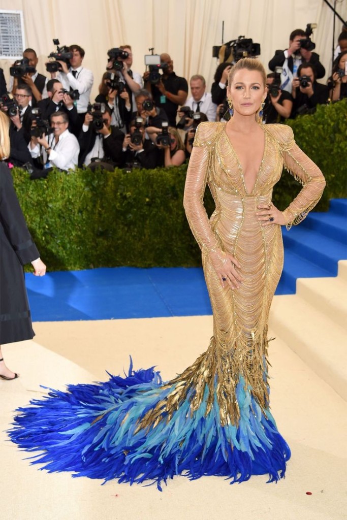 Blake Lively, 2017 Met Gala.