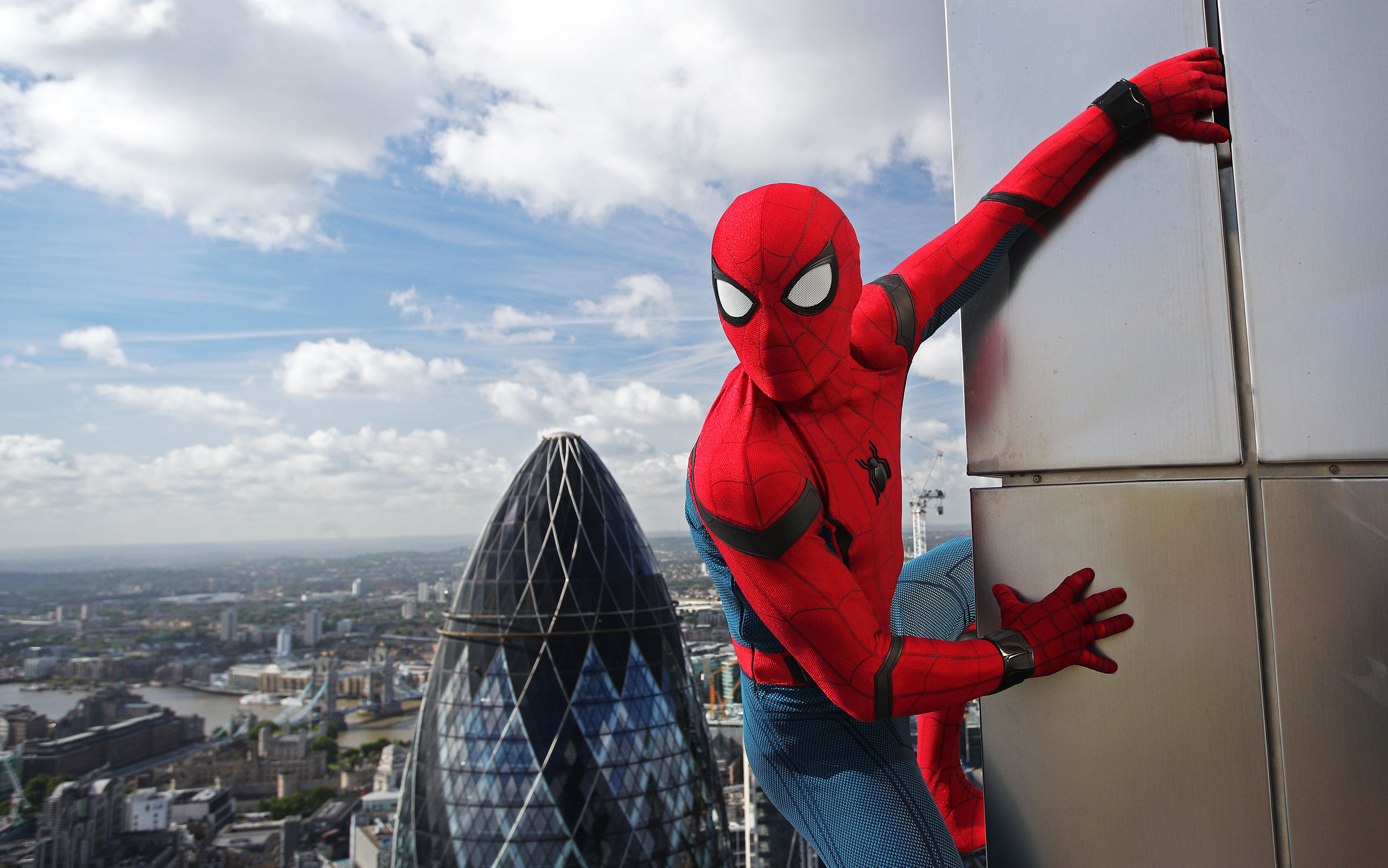 Spider-Man: Homecoming (2017) Heron Tower London