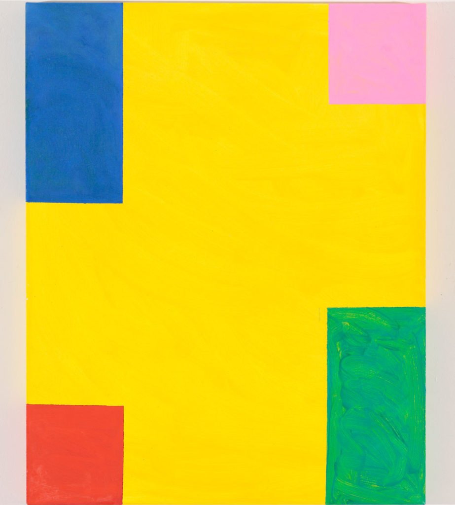Taste of Honey by Mary Heilmann painting