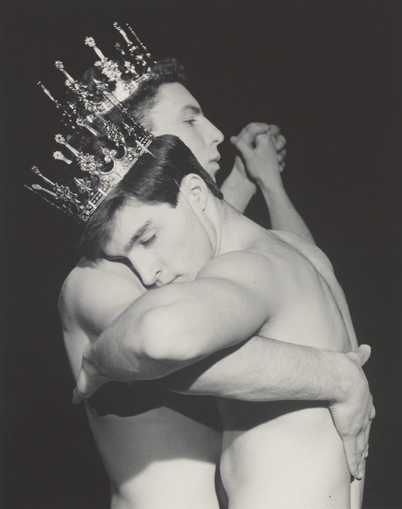 Robert Mapplethorpe Photograph of Two Dancing Men