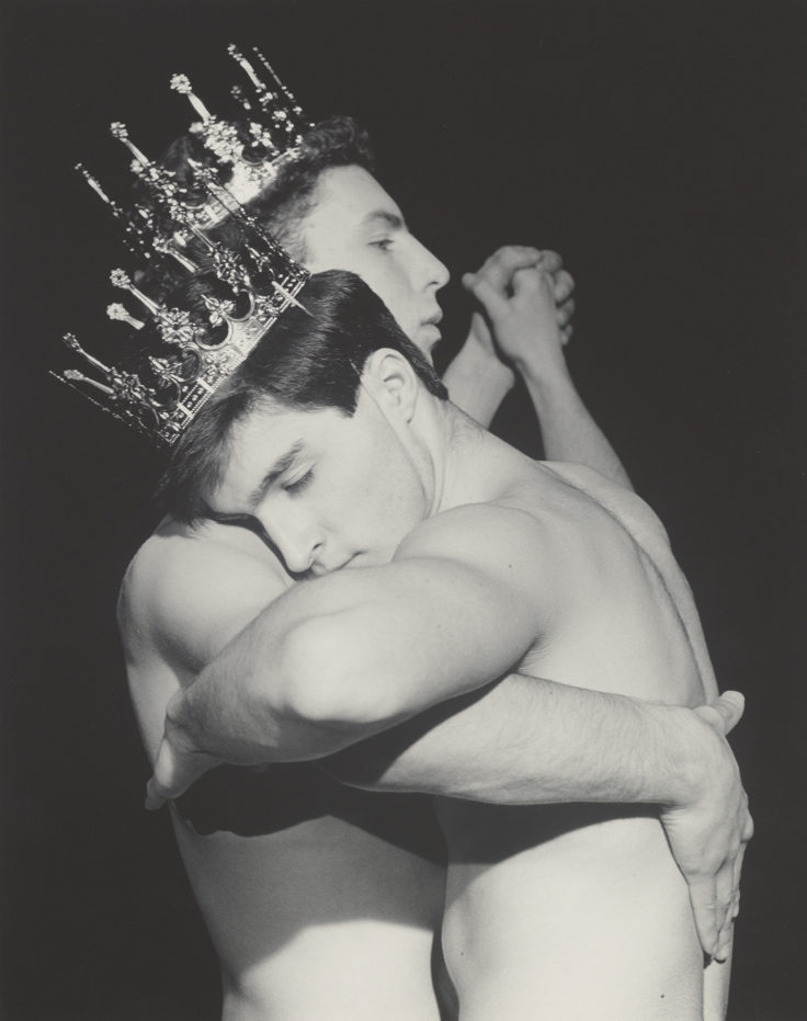 Robert Mapplethorpe Photograph of Two Dancing Men