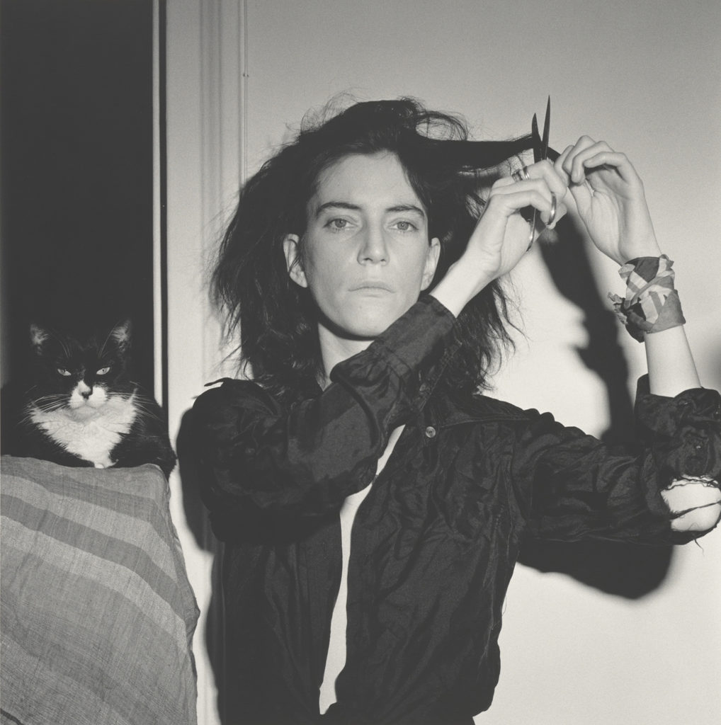 Robert Mapplethorpe photograph of Patti Smith Haircut