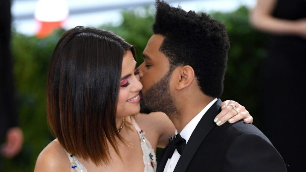 Selena Gomez and the Weeknd