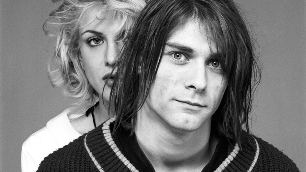 Kurt Cobain and Courtney Love