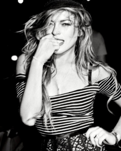 lindsay lohan shot by ellen von unwerth
