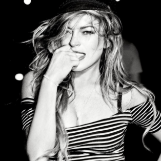 lindsay lohan shot by ellen von unwerth