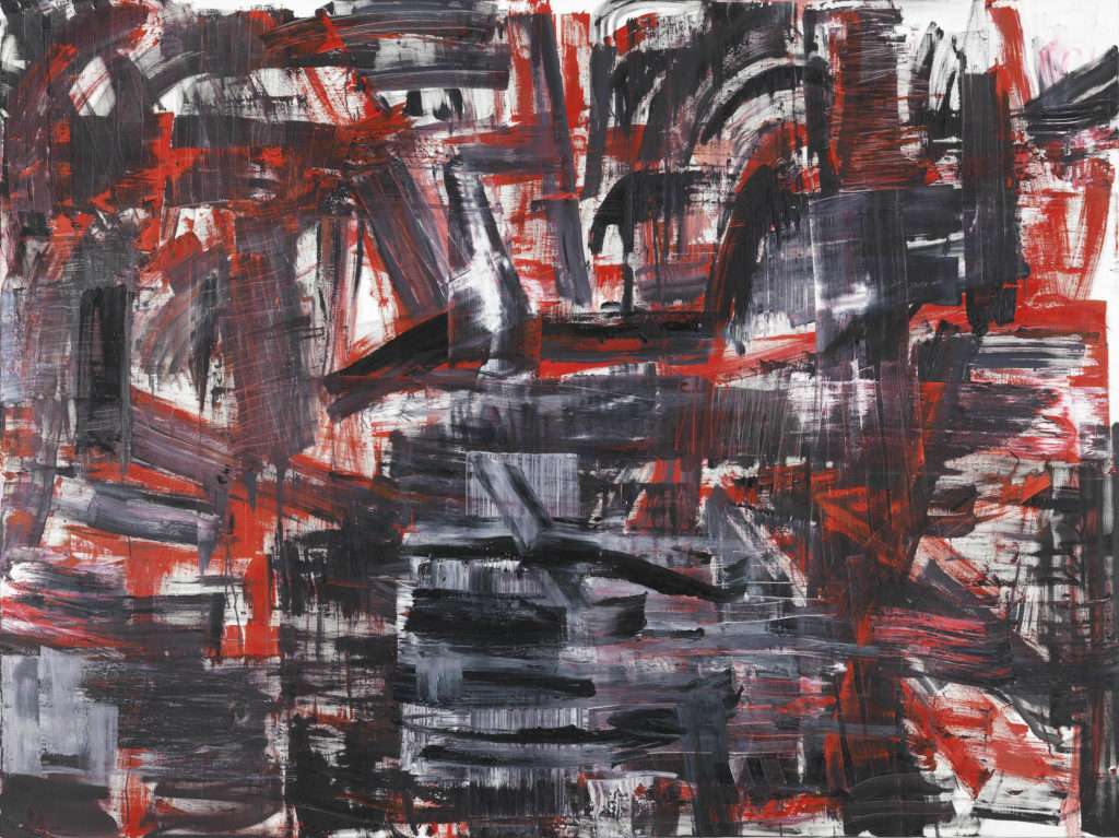 Louise Fishman MY GUERNICA 2017 Oil on linen