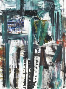 Louise Fishman AS IS 2017 Oil on linen