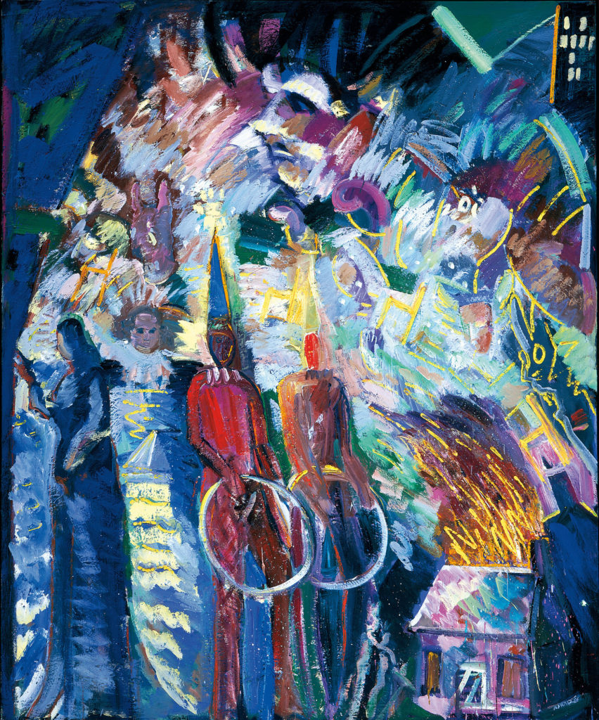 Carlos Almaraz erotic painting